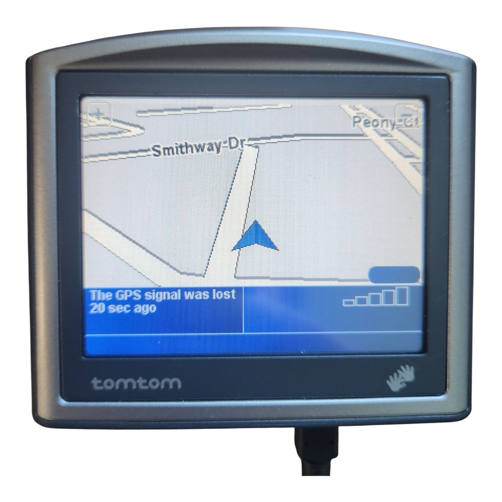 TomTom ONE GPS Navigation System with Case Cable Tested Working‎ Model N14644